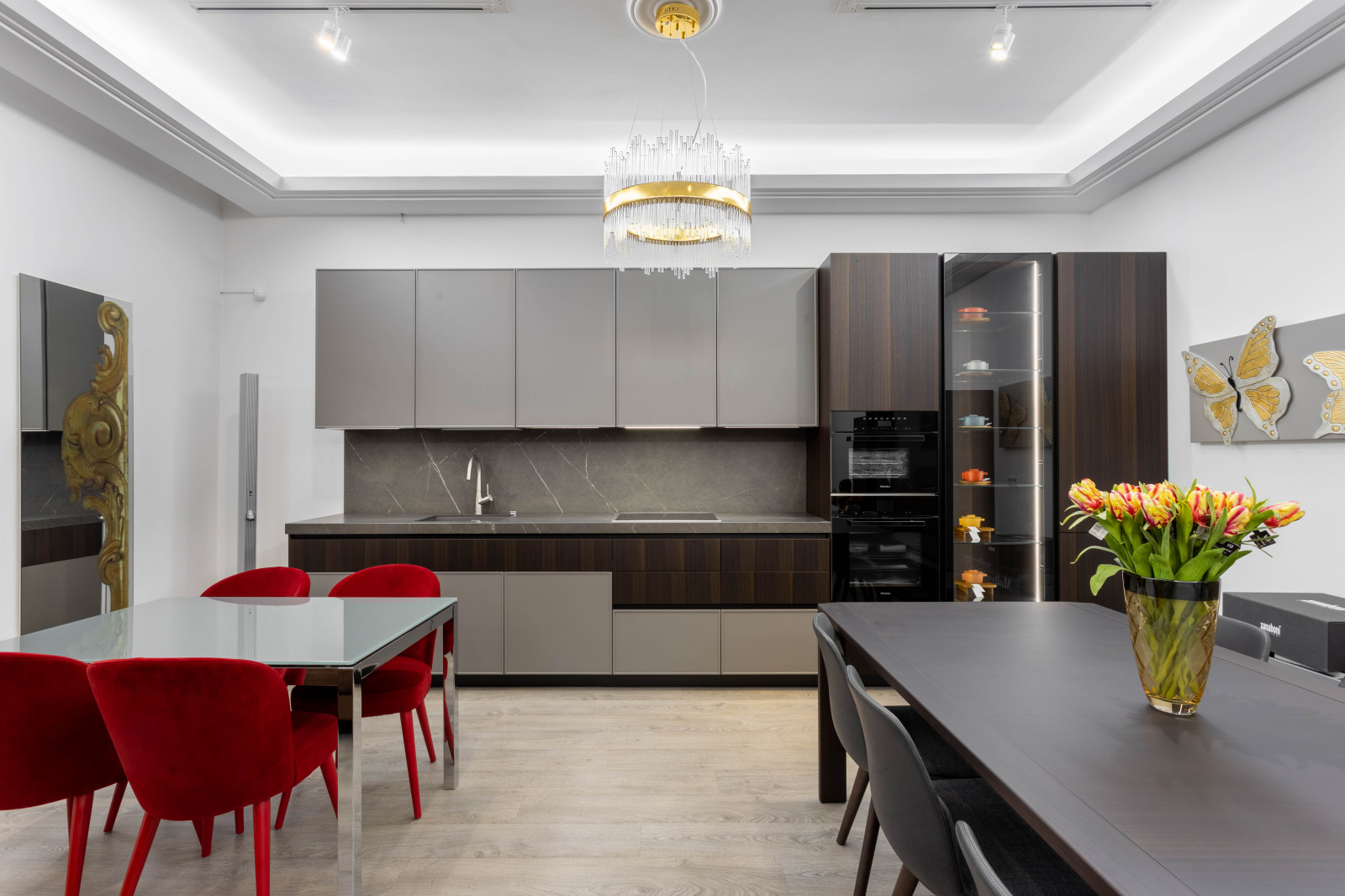 Кухня. Архитектура мебели. THE TOP Imperiale satine