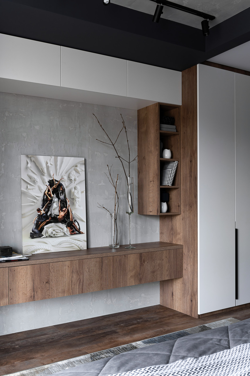 Реализованный дизайн проект квартиры ЖК "Академический"