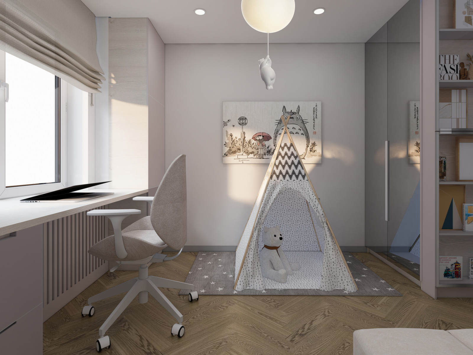 Трешка без перепланировки с газом для семьи с малышом