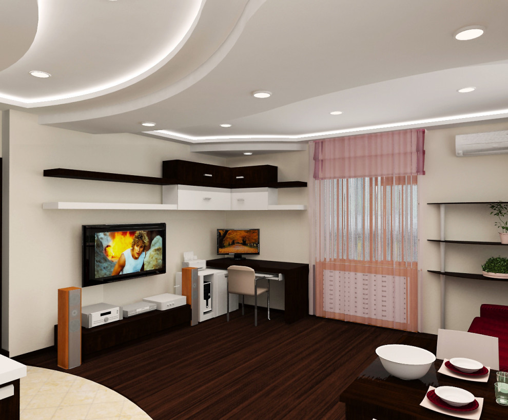 Дизайн-проект гостиной