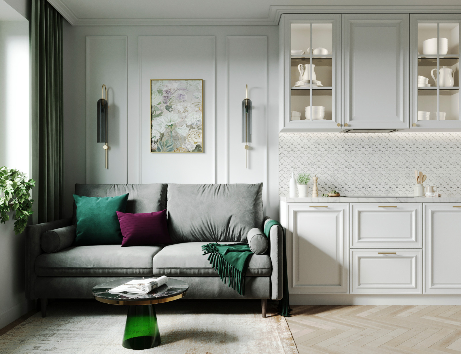 Обложка проекта: Кв. 90 кв.м ЖК Южная Битца