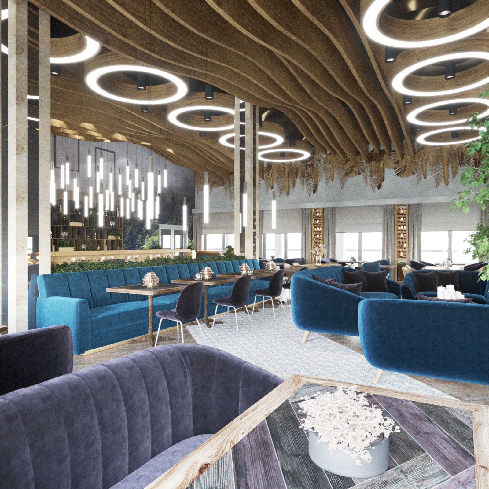 Ресторан загородного комплекса