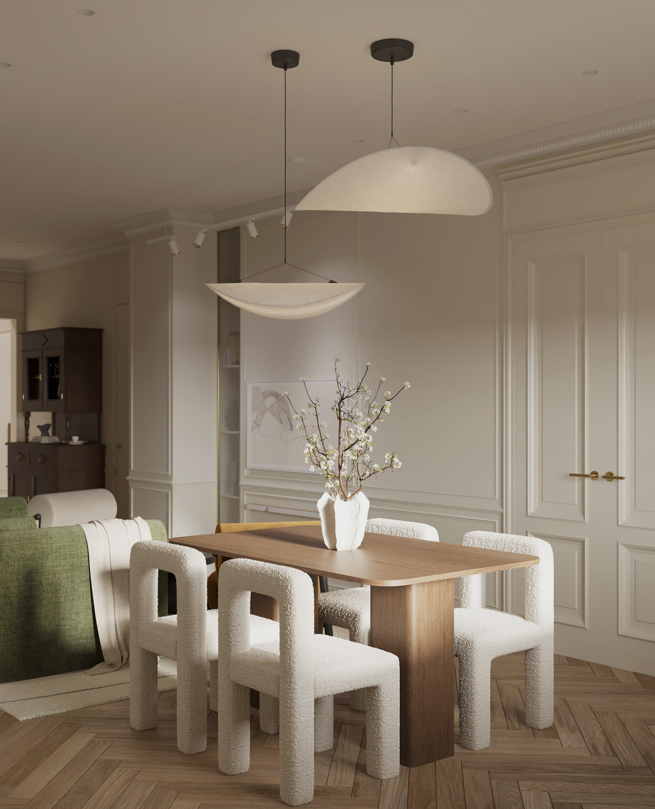 Квартира в стиле неоклассика