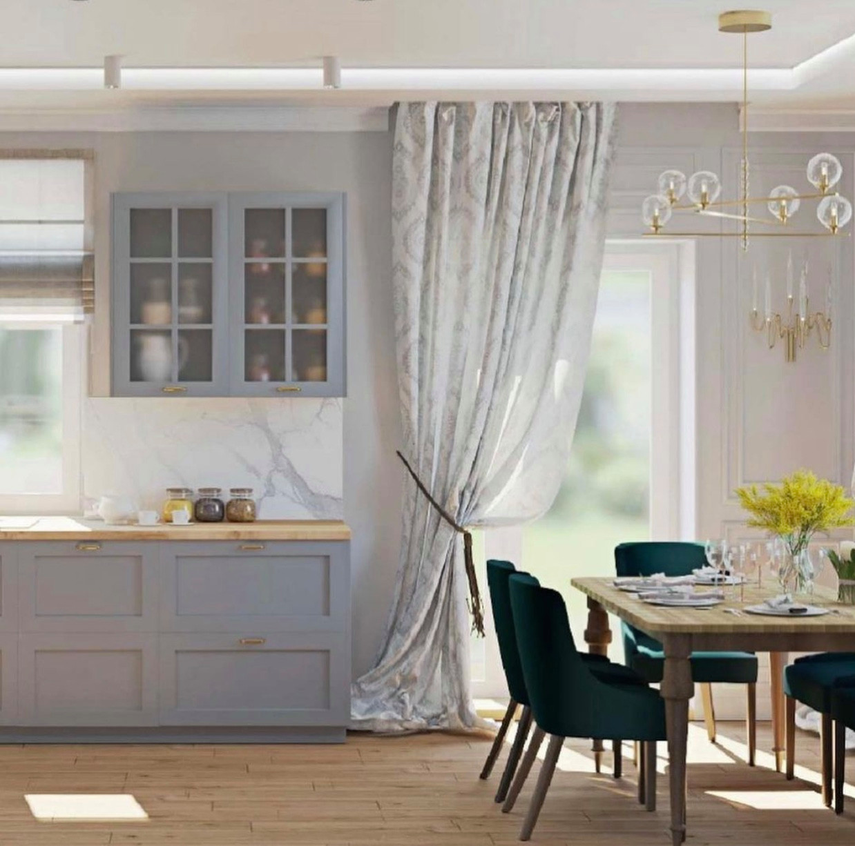 Дизайн-проект коттеджа