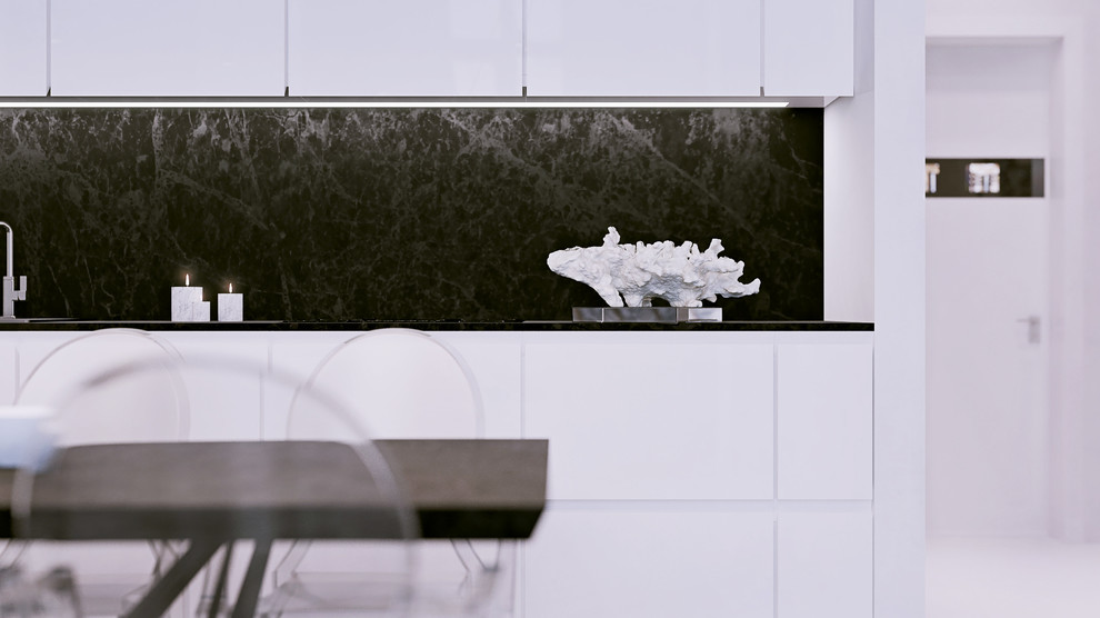 Квартира в современном стиле с элементами Хай-Тек