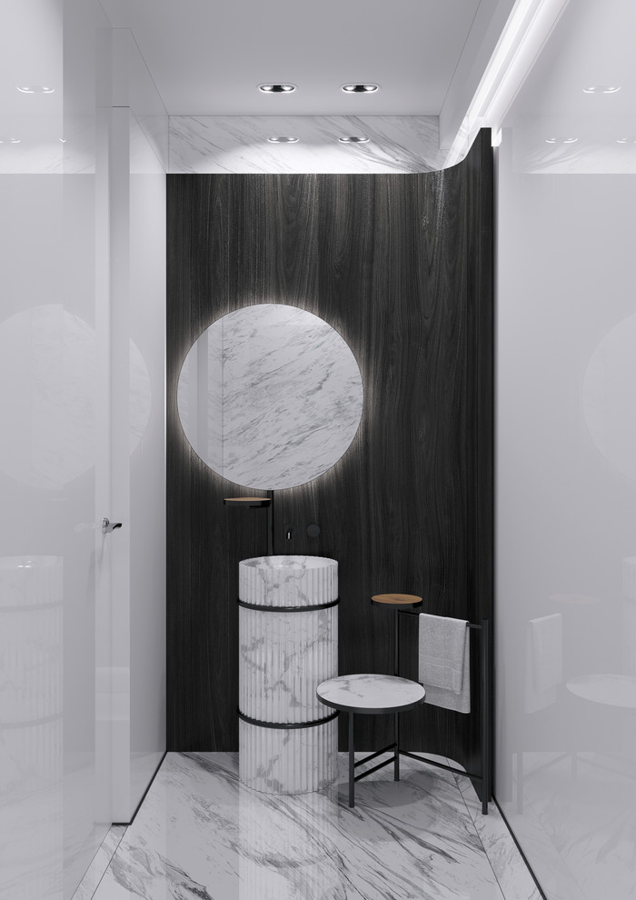 проект апартаментво башня "Сантк-Петербург" 267м2, в соавт с Коляков С.С. 2019