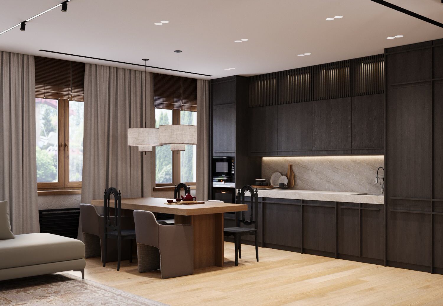 Фасады и интерьер. Дом в г. Кострома