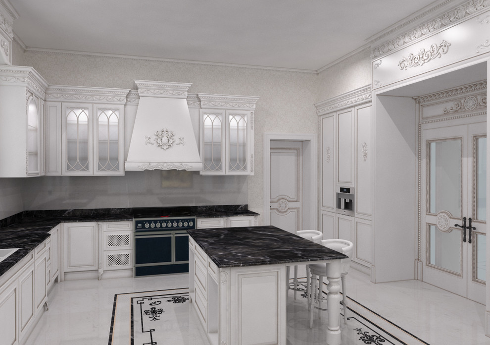 Кухня в загородном доме