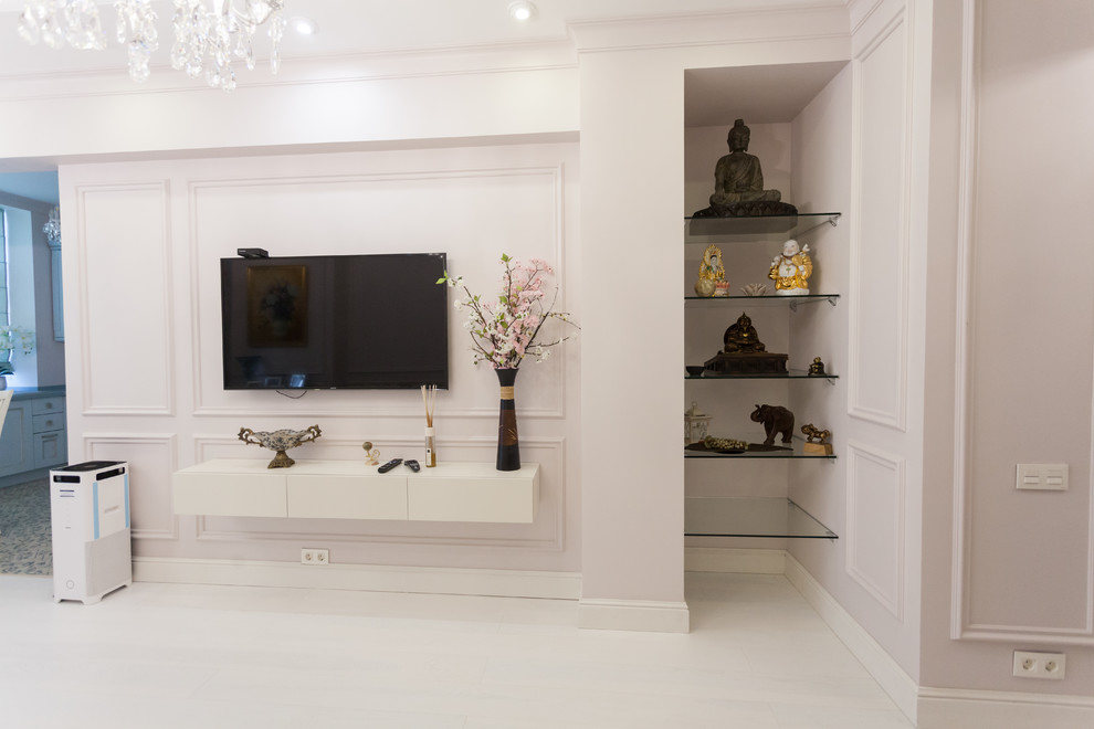 Неокласика с элементами востока. 100м2