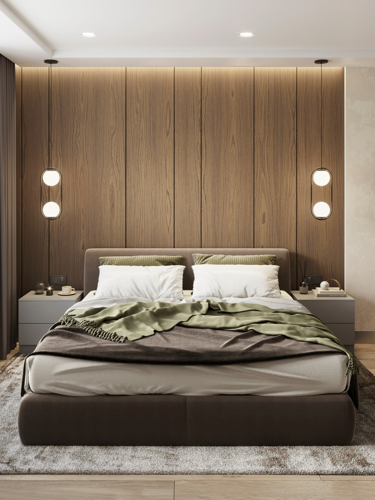 Визуализация спальни