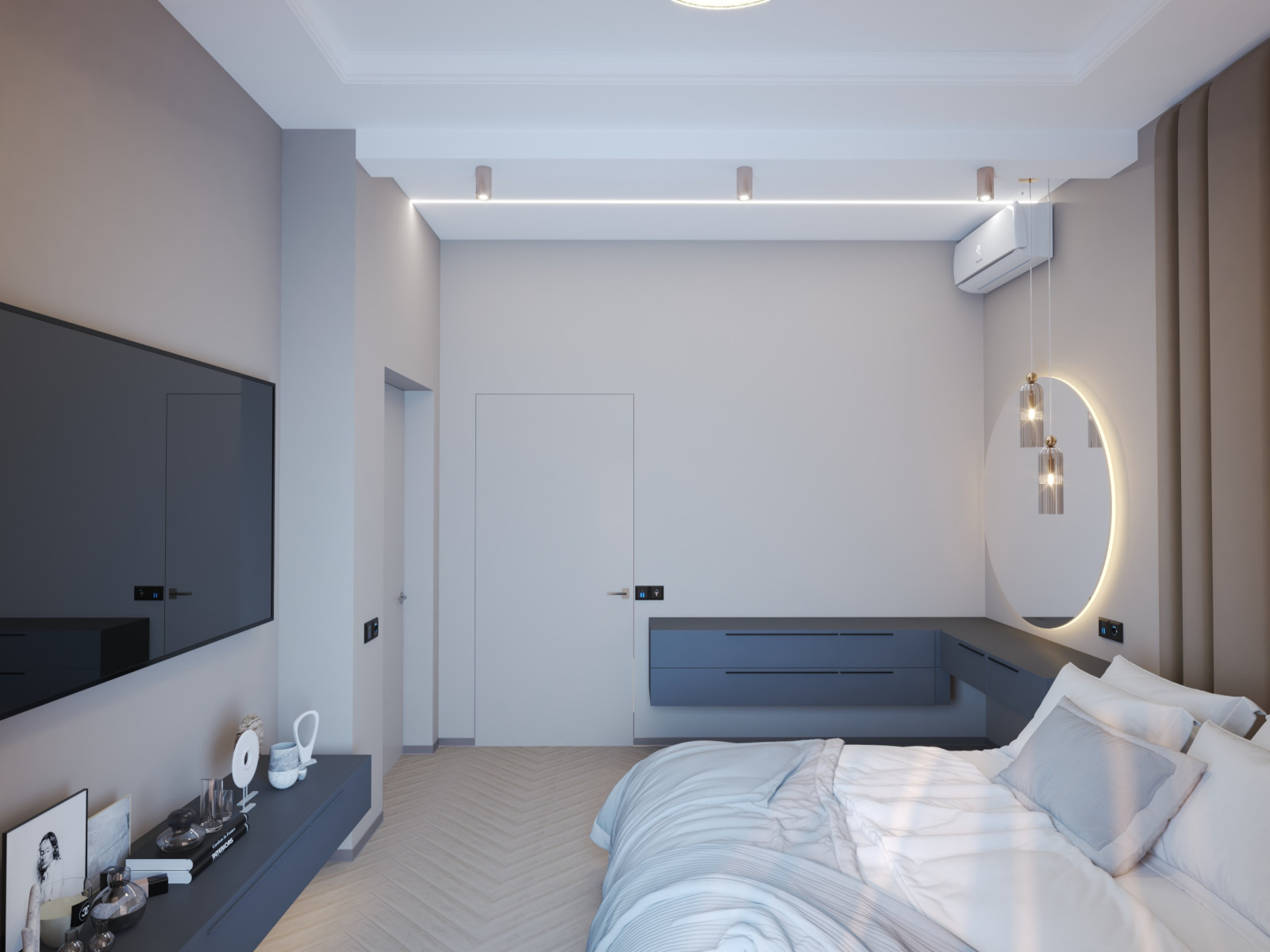 Дизайн проект спальни