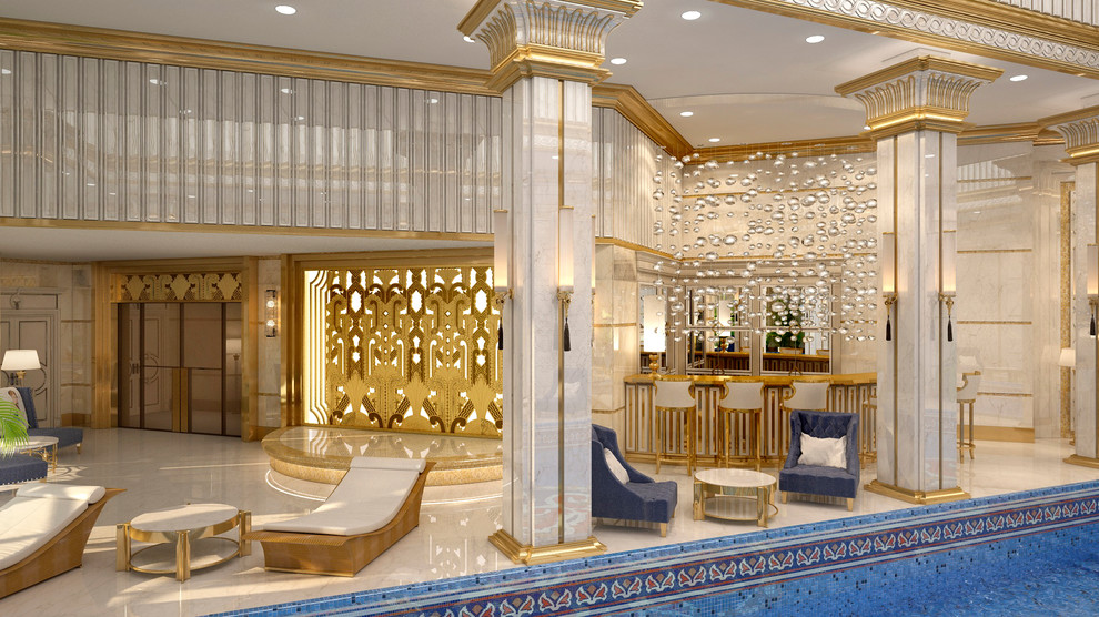 Бассейн. Усадьба  3000 кв.м – Россия, Подмосковье