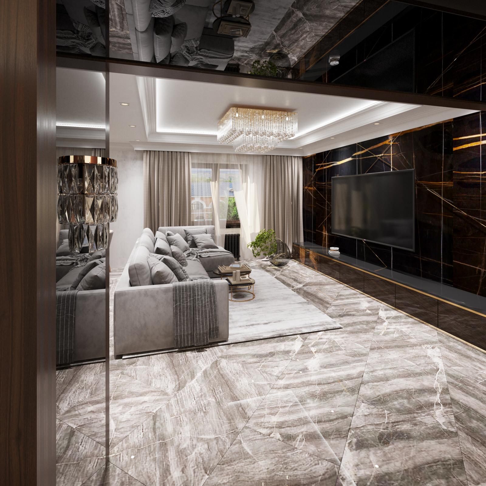 Дизайн-проект 3-х комнатной квартиры