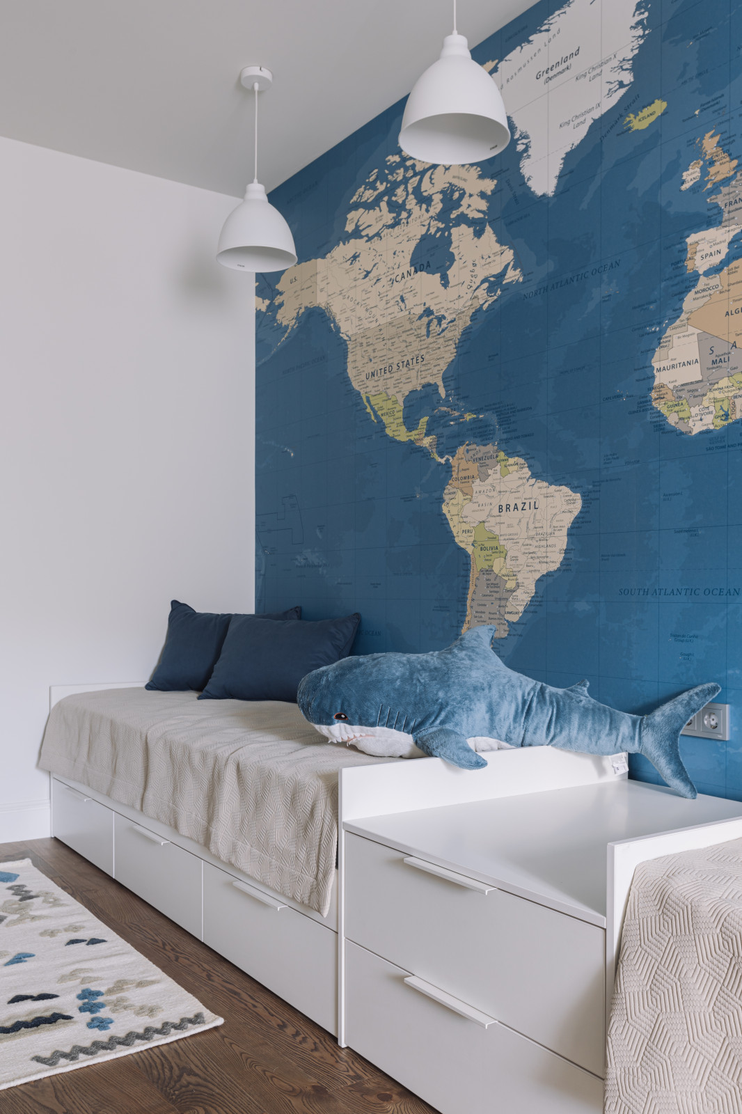 Трехкомнатная квартира в традиционном стиле