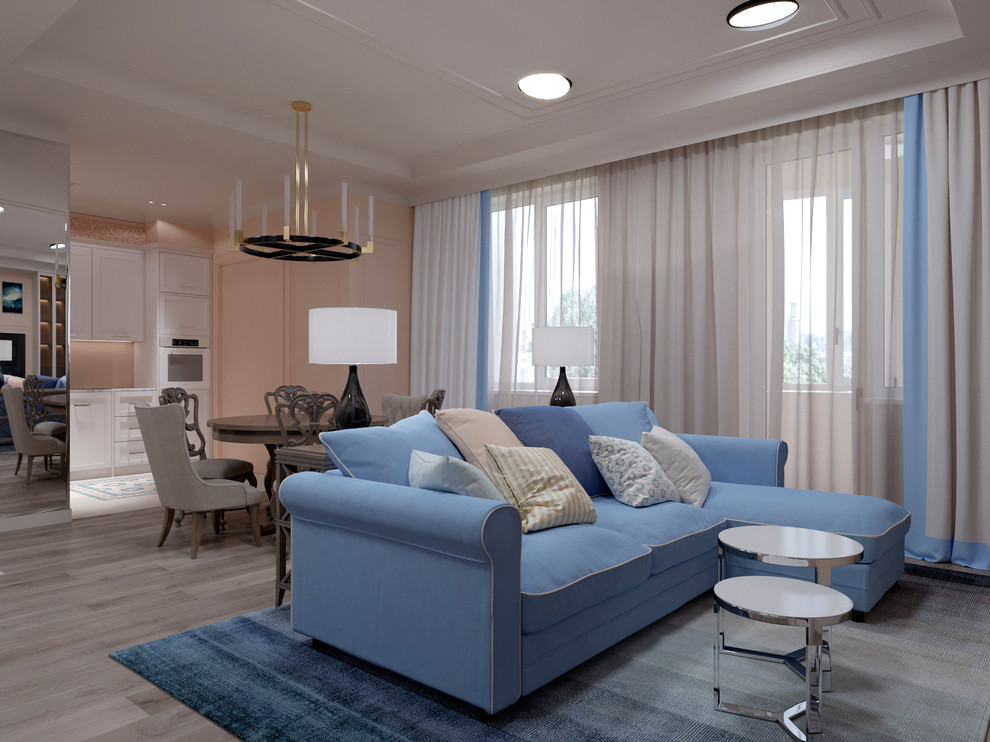 Кв. в ЖК " Панорама Сколково "_средиземноморский