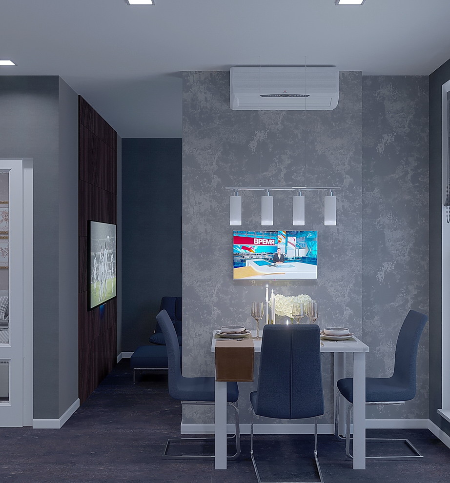 "Дизайн-проект однокомнатной квартиры"