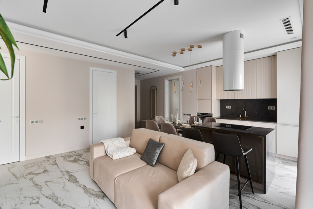 Евро 4-комнатная квартира 130 кв/м с террасой в ЖК «D1»