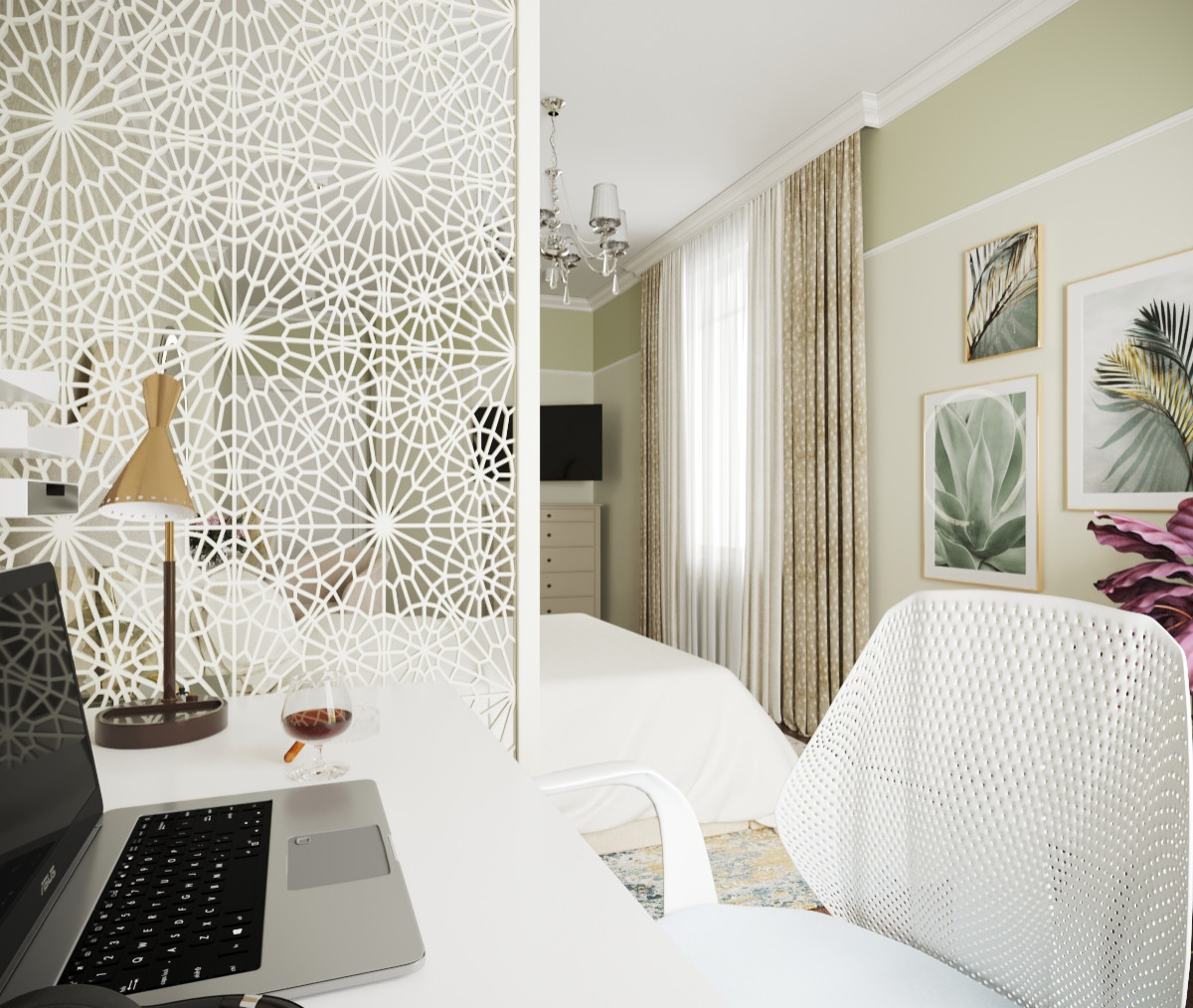 Дизайн проект для молодой семьи в ЖК Уфимский Кремль