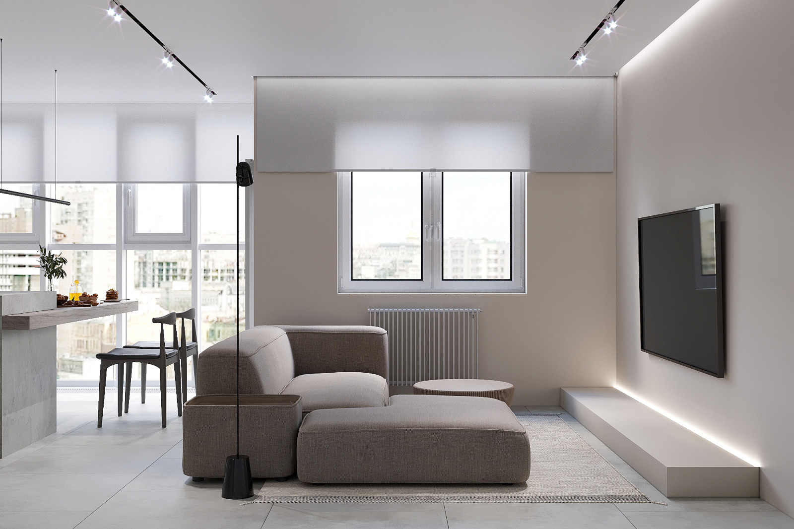 Интерьер квартиры ЖК "120 Квартал" в Самаре 114м2