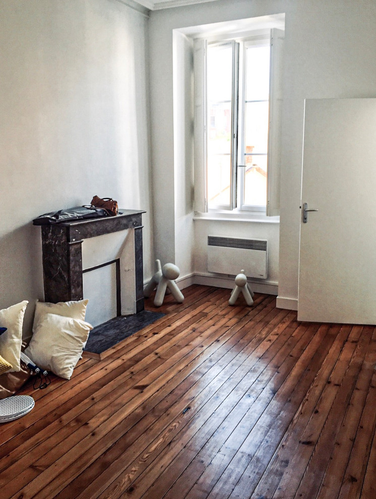 До и после: Двухкомнатная квартира на 38 кв.м в Нанте