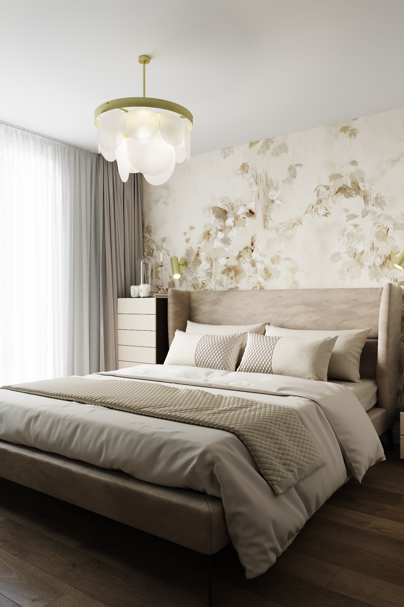 Квартира 108 кв.м. в современном стиле в ЖК Лобачевский.