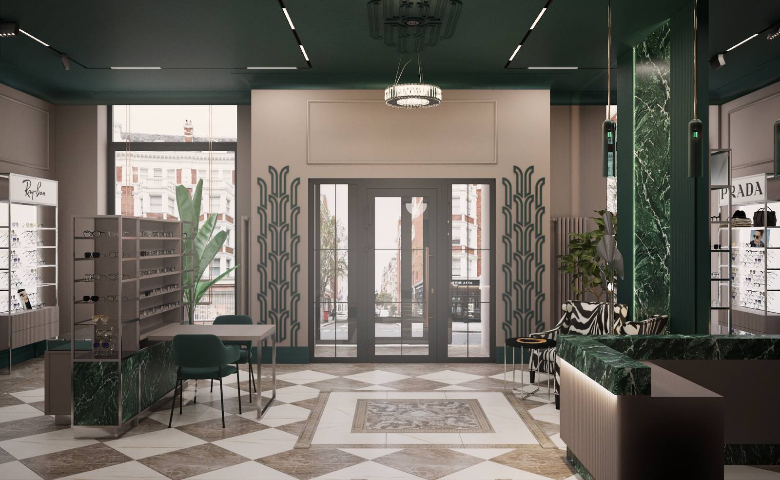 Проект магазина - оптики