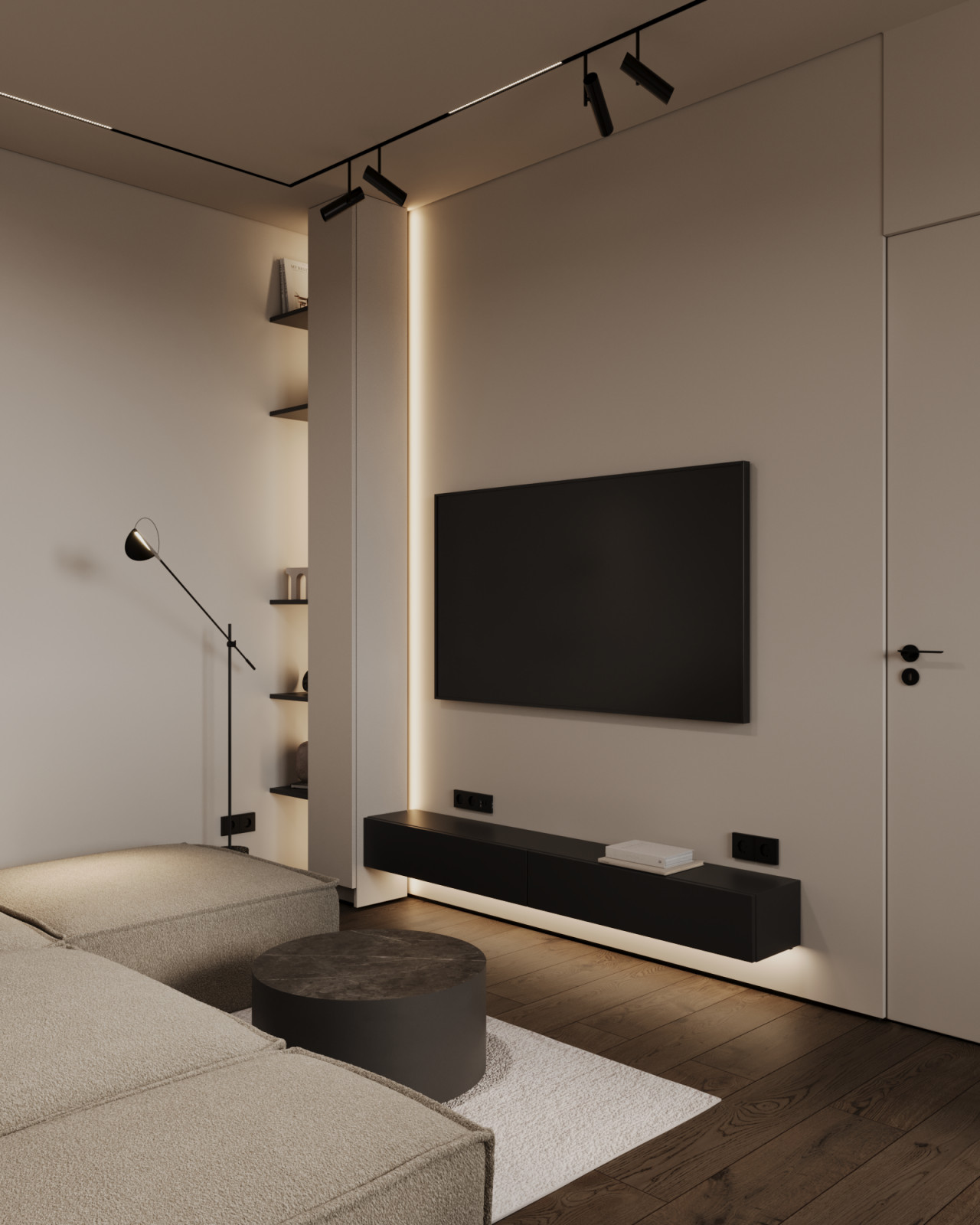 HÉ 112 // ЖК Символ, Москва, 80 м²