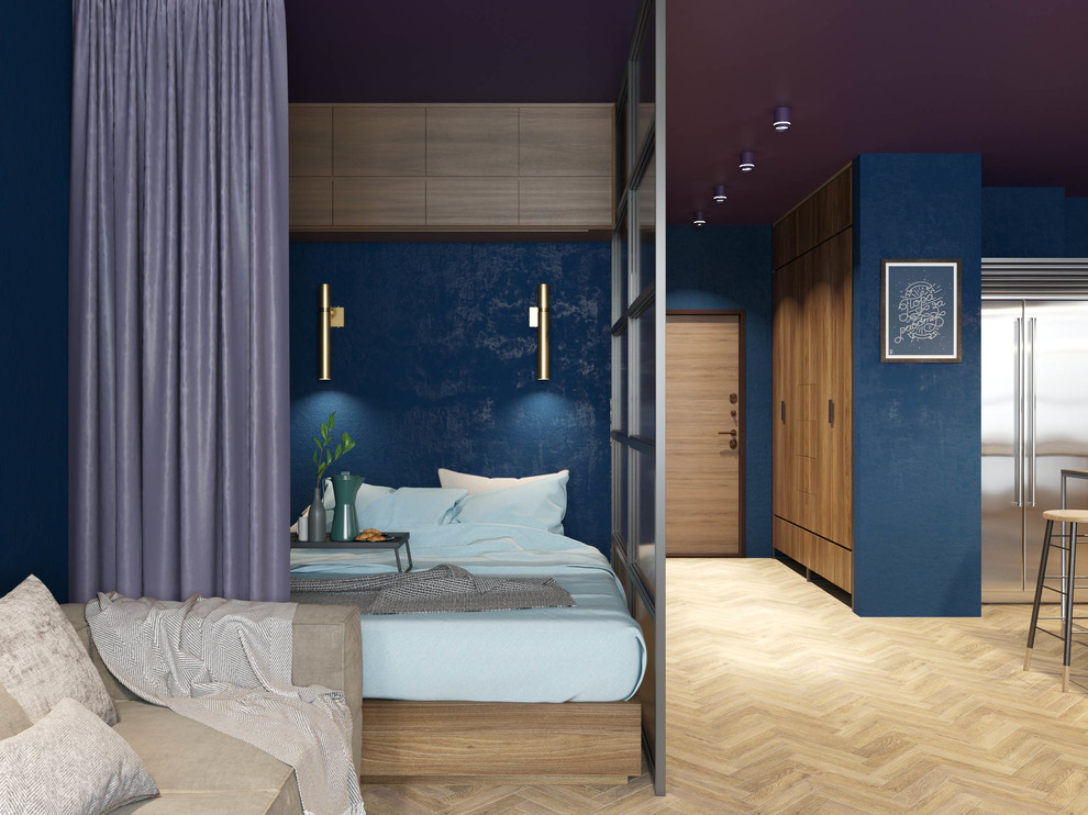 Проект квартиры студии "ЖК Академический"