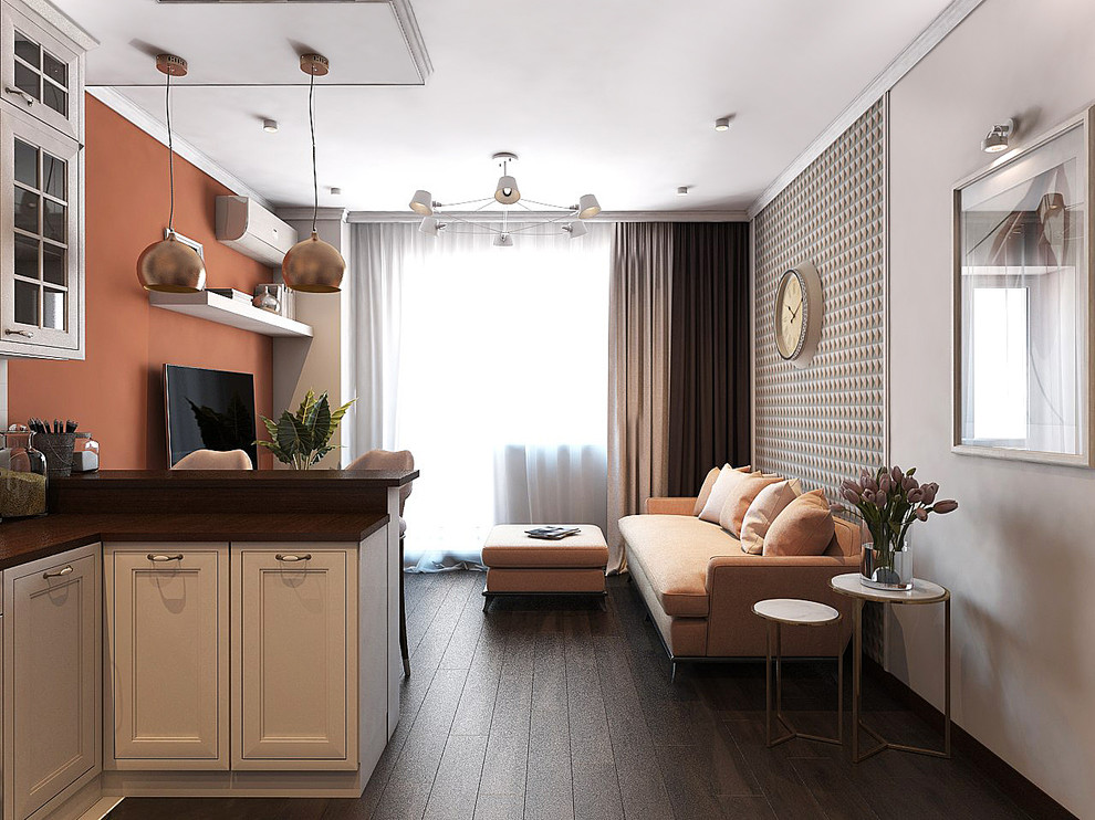 Обложка проекта: Интерьеры квартиры в ЖК Ньютон