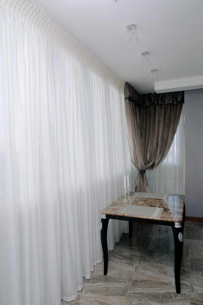 Обложка проекта: Апартаменты Строгино "Столовая Гостиная"