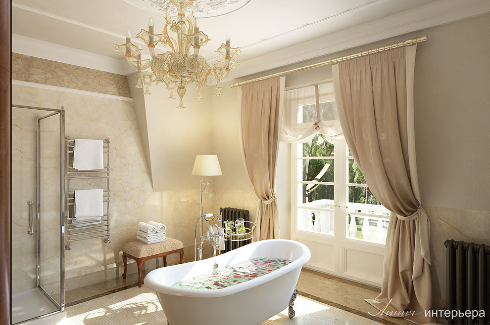 Загородный Дом в Подмосковье, классический интерьер