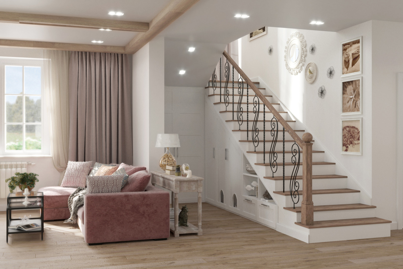 Интерьер загородного дома