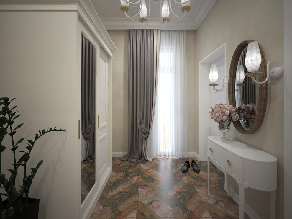 Элегантная неоклассика в интерьере загородного дома под Уфой  "Горький мёд"