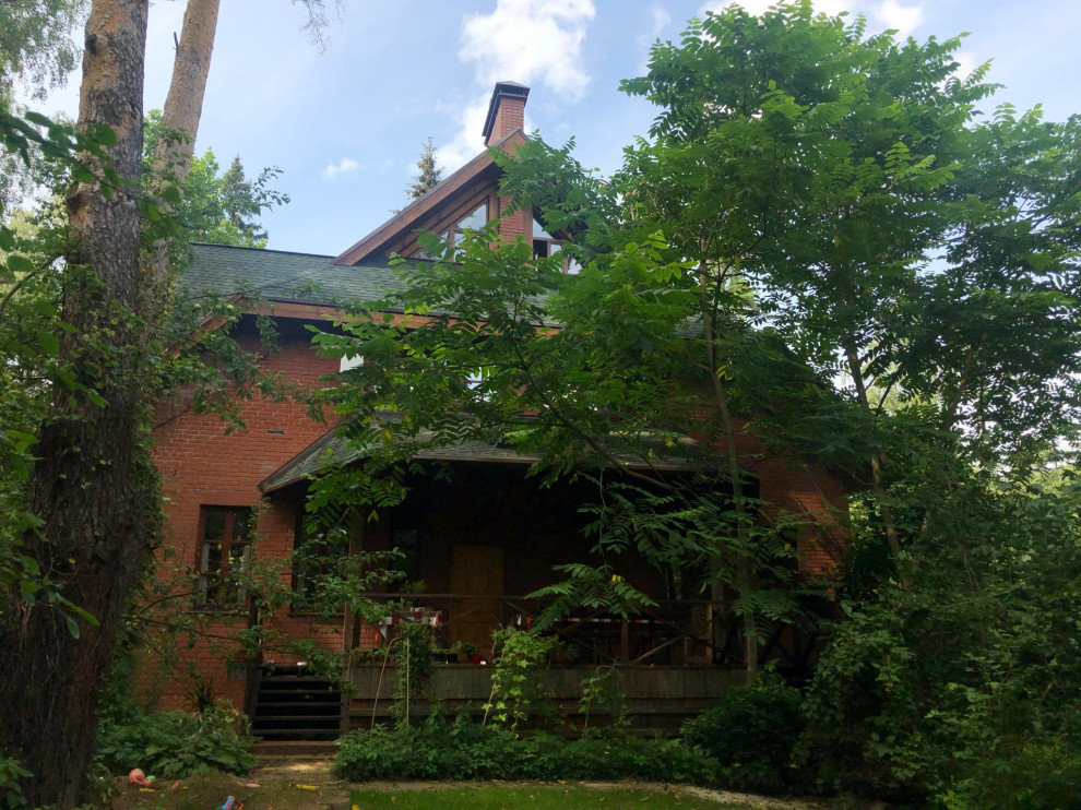 Реконструкция дома в Луцино после пожара