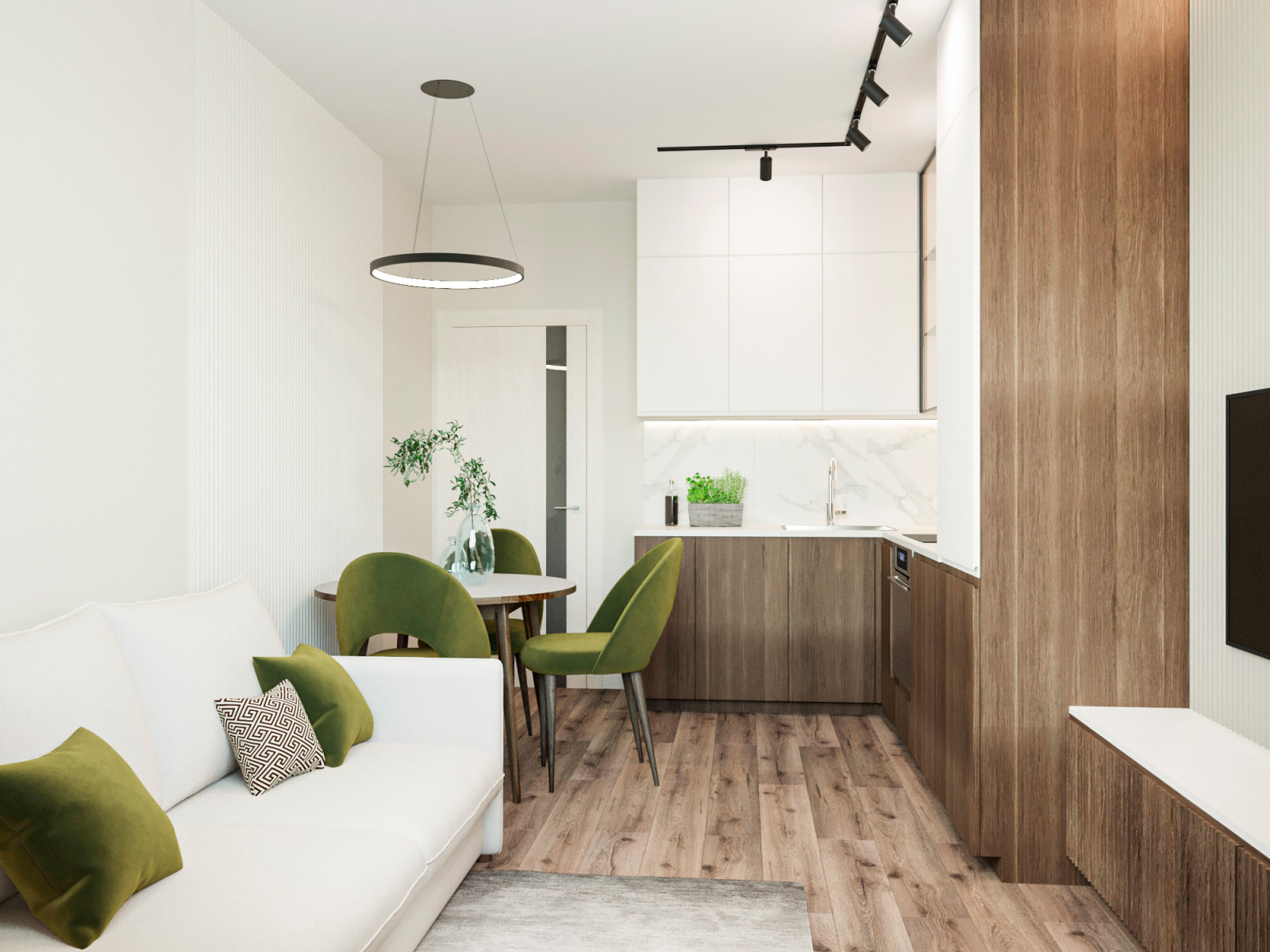 29 990 руб. 1-к квартира 41.3 кв. м
