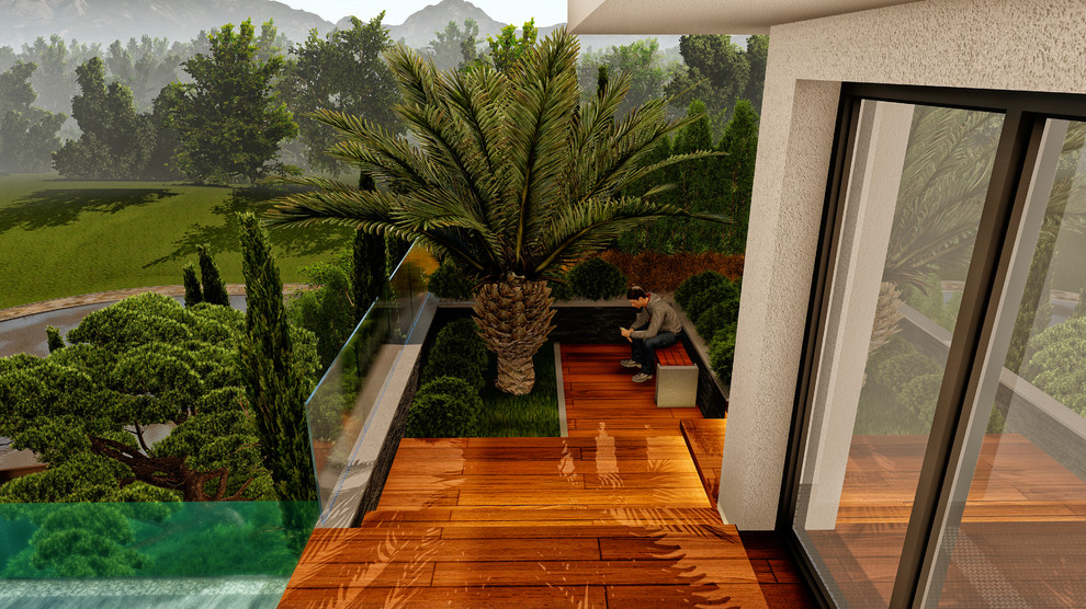 Сочи 6 соток Стиль Хай тек