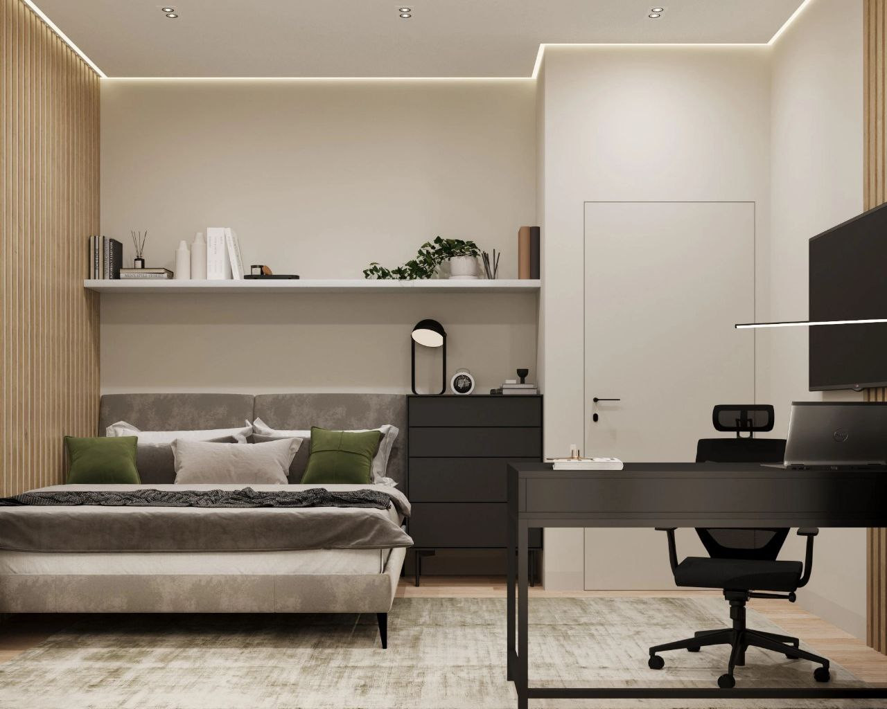 Дизайн проект трёхкомнатной квартиры