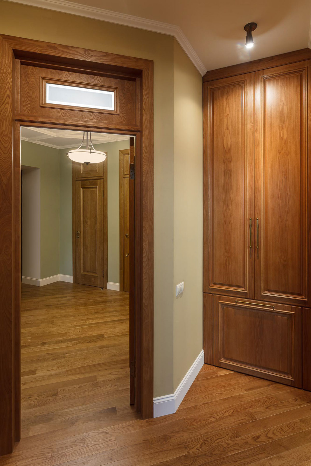 Apartment in retro style.