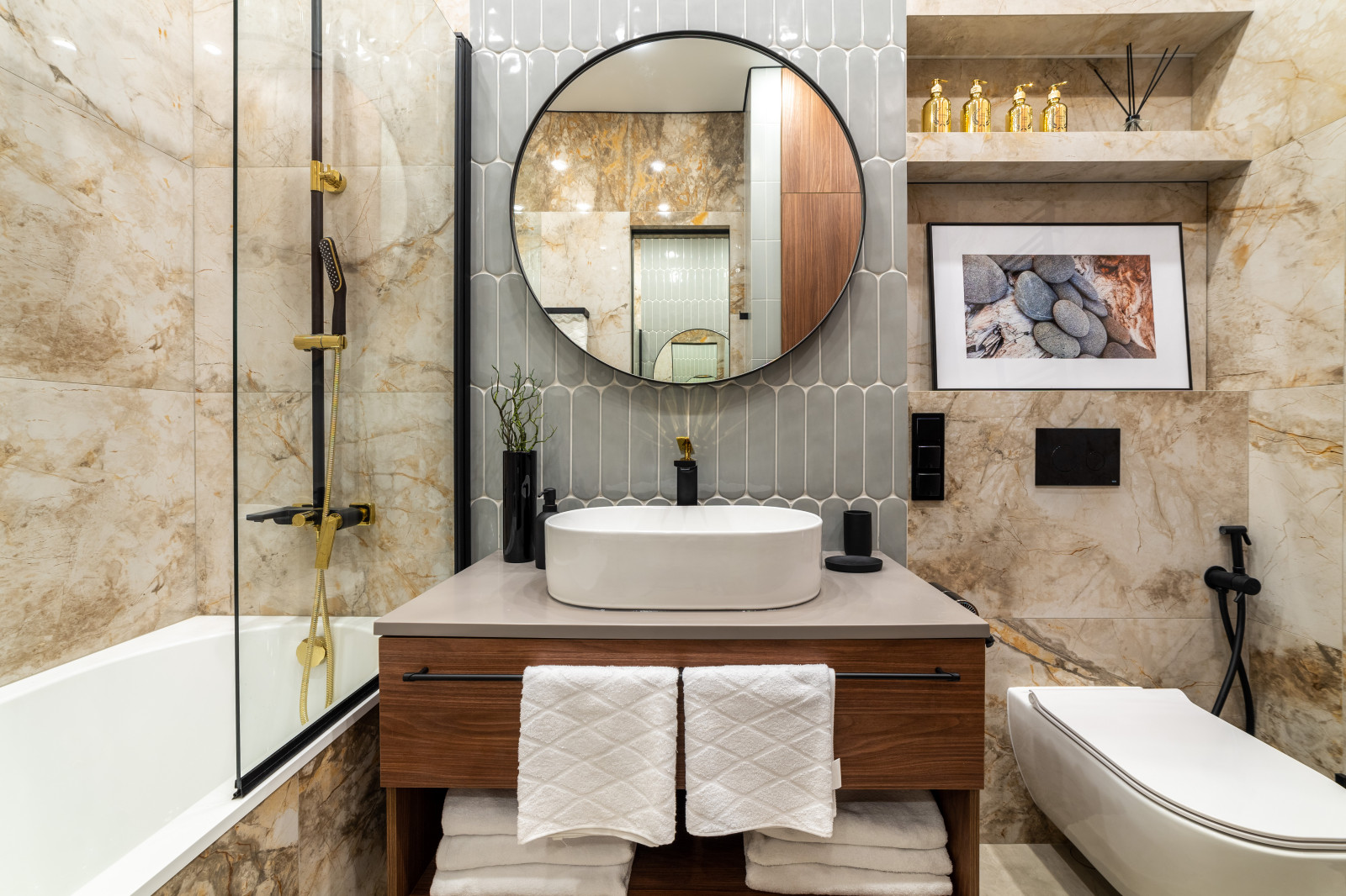 Квартира с современным ремонтом в Сочи