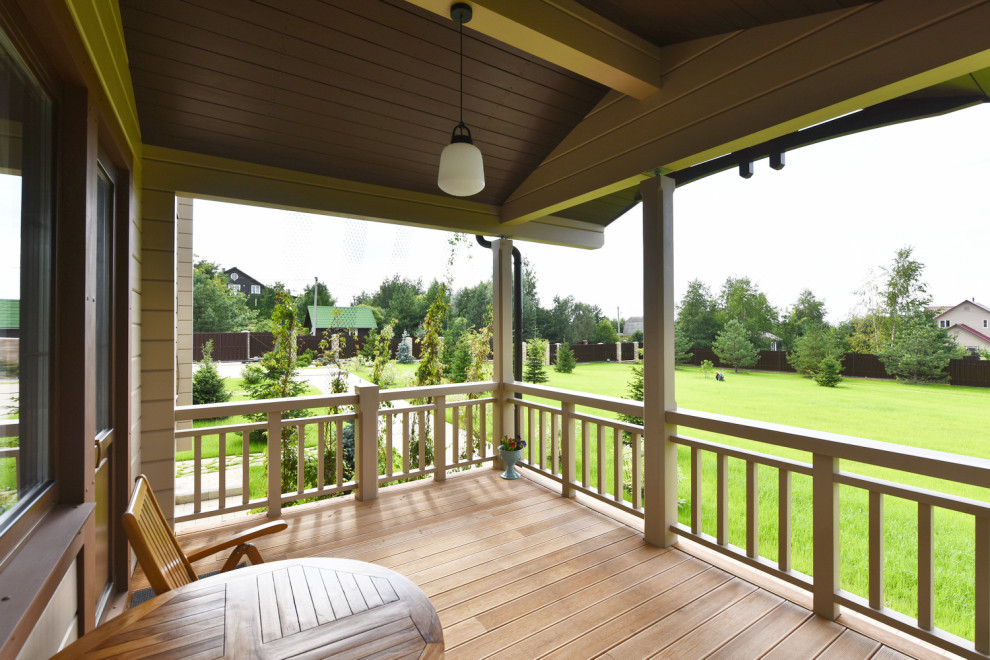 Терраса и дом