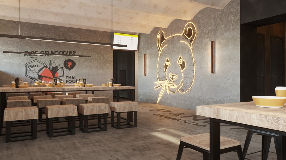 проект кафе индонезийской кухни