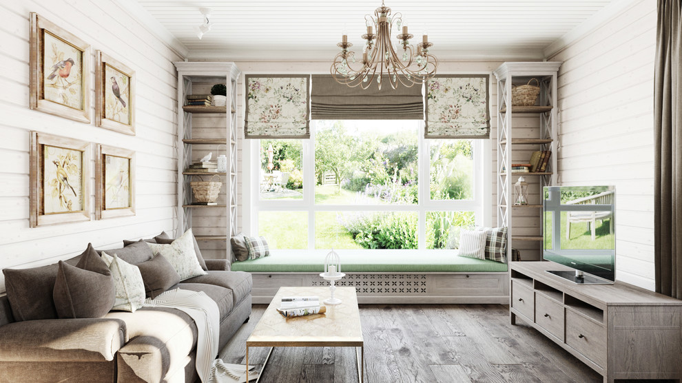 Дачный дом в стиле прованс