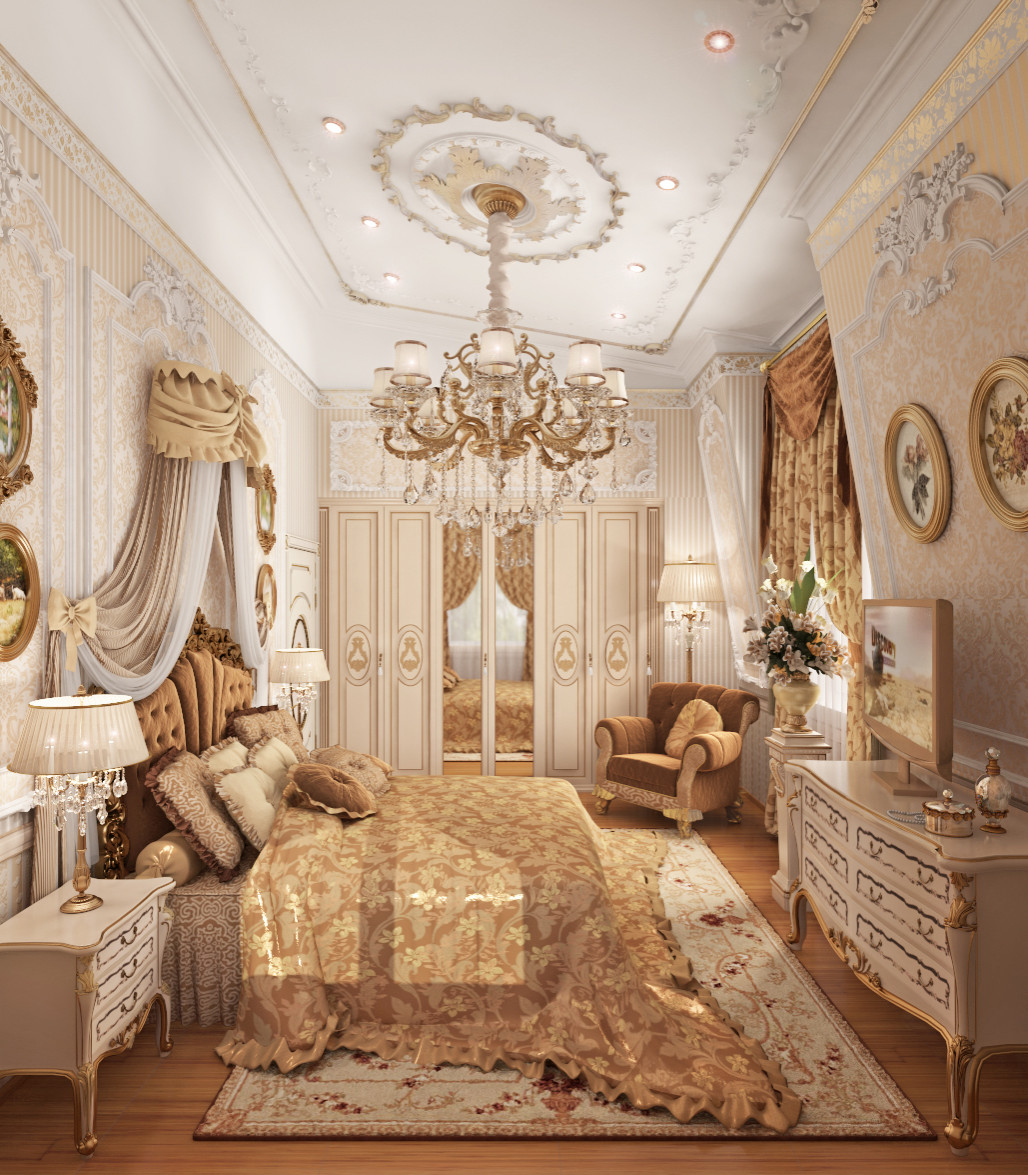 Квартира в роскошном классическом стиле