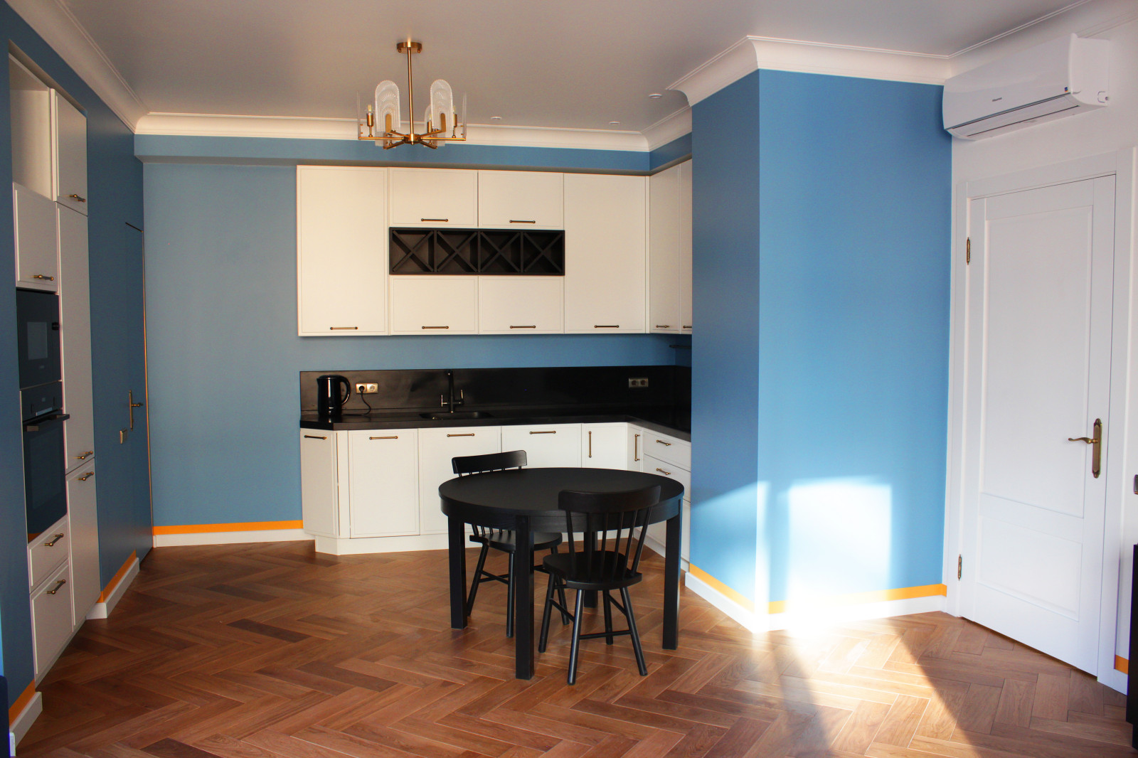 Создание интерьера трехкомнатной квартиры в Коммунарке