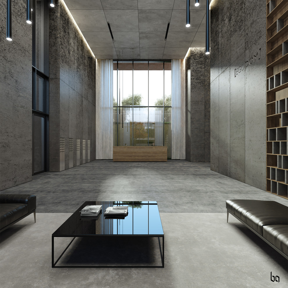 Обложка проекта: Дизайн-проект интерьеров вестибюлей в ЖК "EGODOM"