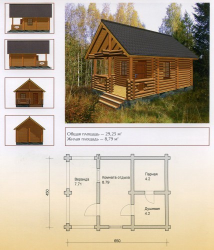 беседки, бани