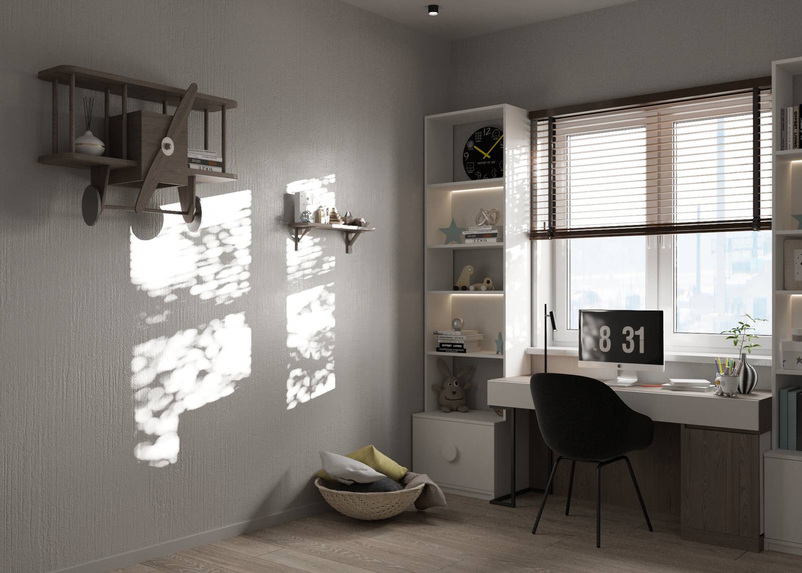 Дизайн интерьера детской комнаты