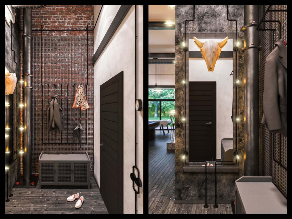 Обложка проекта: Industrial interior design «My room»