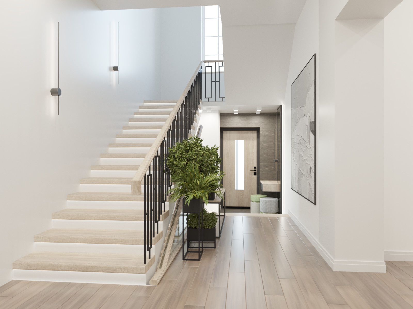 Светлый дом для семьи с детьми и собачкой