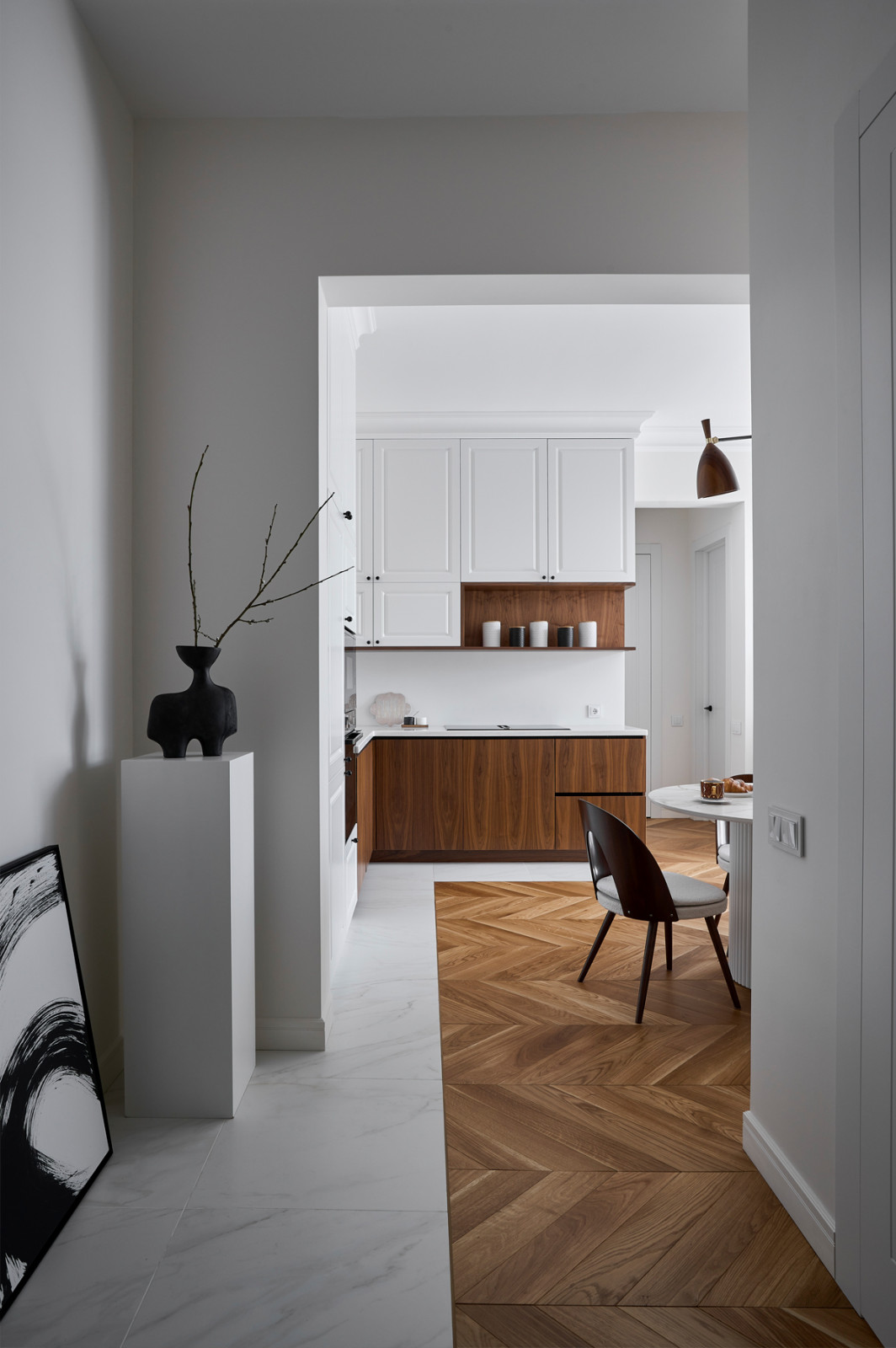 Дизайн  квартиры в стиле Mid-century